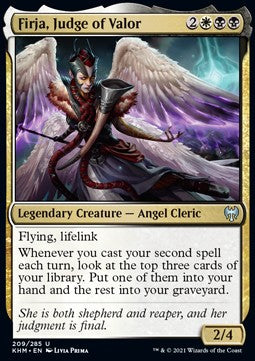 Firja, Judge of Valor - Kaldheim (Uncommon) [KHM-209]