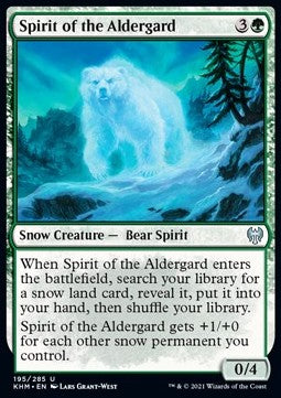 Spirit of the Aldergard - Kaldheim (Uncommon) [KHM-195]