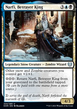 Narfi, Betrayer King - Kaldheim (Uncommon) [KHM-224]