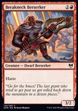Breakneck Berserker - Kaldheim (Common) [KHM-124]