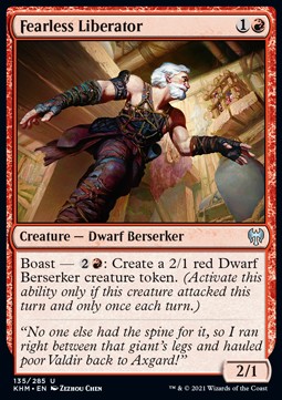Fearless Liberator - Kaldheim (Uncommon) [KHM-135]