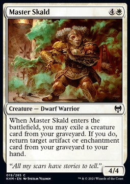 Master Skald - Kaldheim (Common) [KHM-19]