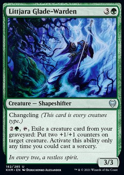 Littjara Glade-Warden - Kaldheim (Uncommon) [KHM-182]