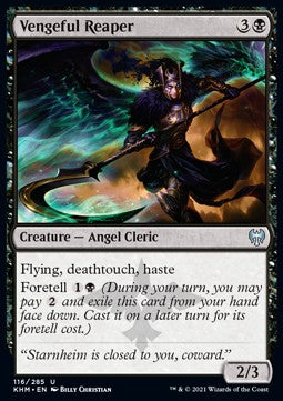 Vengeful Reaper - Kaldheim (Uncommon) [KHM-116]