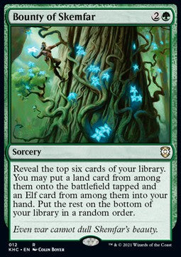 Bounty of Skemfar - Commander: Kaldheim (Rare) [KHC-12]