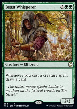 Beast Whisperer - Commander: Kaldheim (Rare) [KHC-54]