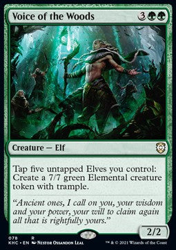 Voice of the Woods - Commander: Kaldheim (Rare) [KHC-78]
