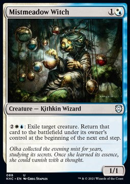 Mistmeadow Witch - Commander: Kaldheim (Uncommon) [KHC-88]