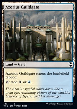 Azorius Guildgate - Commander: Kaldheim (Common) [KHC-107]
