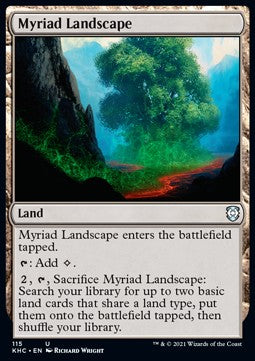 Myriad Landscape - Commander: Kaldheim (Uncommon) [KHC-115]