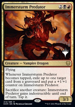 Immersturm Predator (V.2) - Kaldheim: Promos (Rare) [PKHM-214]