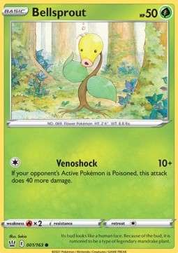 Bellsprout - Battle Styles (Common) [BST-1]