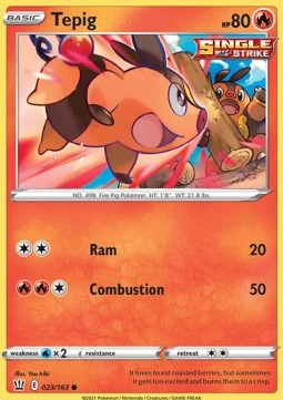 Tepig - Battle Styles (Common) [BST-23]