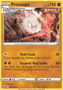 Primeape - Battle Styles (Rare) [BST-67]