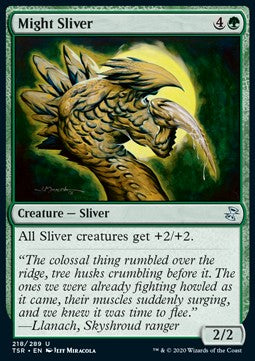 Might Sliver - Time Spiral Remastered (Uncommon) [TSR-218]