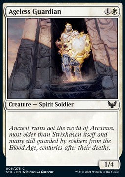 Ageless Guardian - Strixhaven: School of Mages (Common) [STX-8]