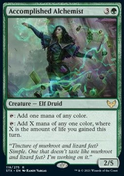 Accomplished Alchemist - Strixhaven: School of Mages (Rare) [STX-119]