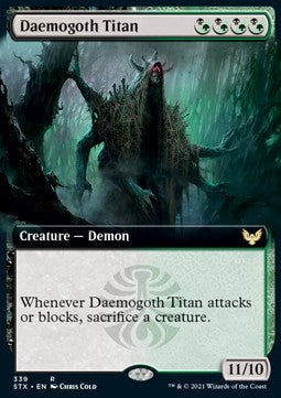 Daemogoth Titan - Strixhaven: School of Mages: Extras (Rare) [XSTX-339]