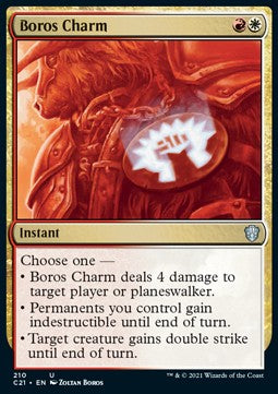 Boros Charm - Commander: Strixhaven (Uncommon) [C21-210]