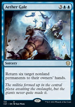 Aether Gale - Commander: Strixhaven (Rare) [C21-113]
