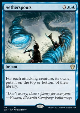 Aetherspouts - Commander: Strixhaven (Rare) [C21-114]