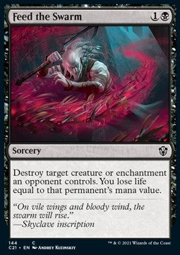 Feed the Swarm - Commander: Strixhaven (Common) [C21-144]