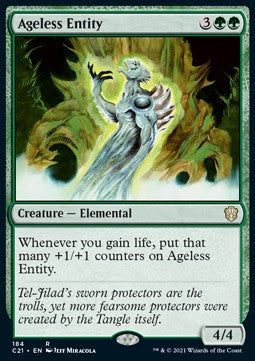 Ageless Entity - Commander: Strixhaven (Rare) [C21-184]