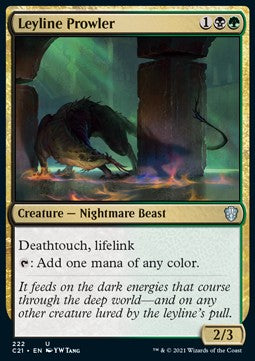 Leyline Prowler - Commander: Strixhaven (Uncommon) [C21-222]