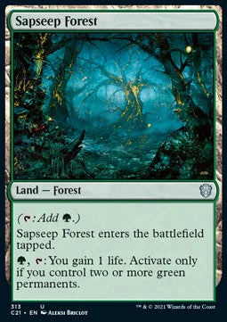 Sapseep Forest - Commander: Strixhaven (Uncommon) [C21-313]