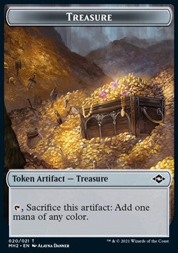 Treasure Token (V.1) - Modern Horizons 2: Extras (Token) [XMH2-T20]