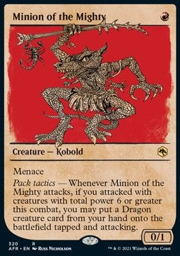 Minion of the Mighty - Adventures in the Forgotten Realms: Extras (Rare) [XAFR-320]