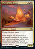Adult Gold Dragon - Adventures in the Forgotten Realms (Rare) [AFR-216]