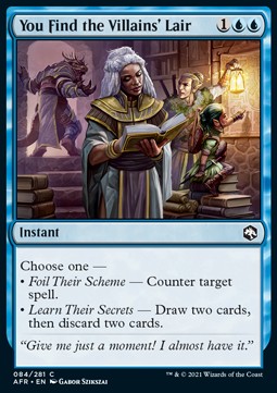 You Find the Villains' Lair - Adventures in the Forgotten Realms (Common) [AFR-84]