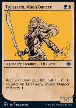 Trelasarra, Moon Dancer - Adventures in the Forgotten Realms: Extras (Uncommon) [XAFR-346]