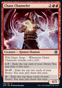 Chaos Channeler - Adventures in the Forgotten Realms (Uncommon) [AFR-136]