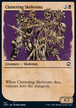 Clattering Skeletons - Adventures in the Forgotten Realms: Extras (Common) [XAFR-312]