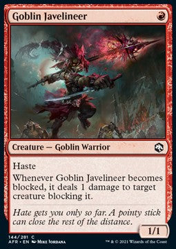 Goblin Javelineer - Adventures in the Forgotten Realms (Common) [AFR-144]