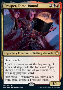 Prosper, Tome-Bound - Commander: Adventures in the Forgotten Realms (Mythic) [AFC-2]