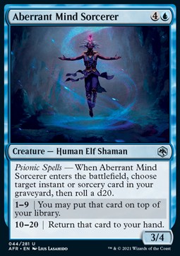 Aberrant Mind Sorcerer - Adventures in the Forgotten Realms (Uncommon) [AFR-44]