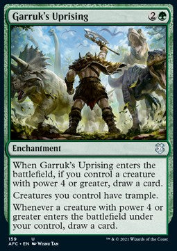 Garruk's Uprising - Commander: Adventures in the Forgotten Realms (Uncommon) [AFC-159]