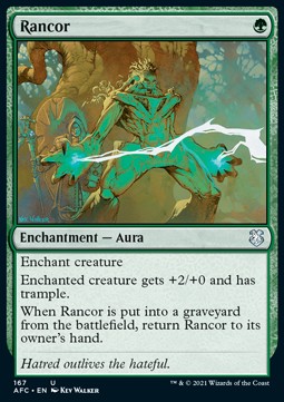 Rancor - Commander: Adventures in the Forgotten Realms (Uncommon) [AFC-167]