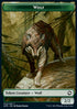 Wolf Token (Green 2/2) - Adventures in the Forgotten Realms: Extras (Token) [XAFR-T14]