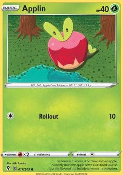 Applin - Evolving Skies (Common) [EVS-017]