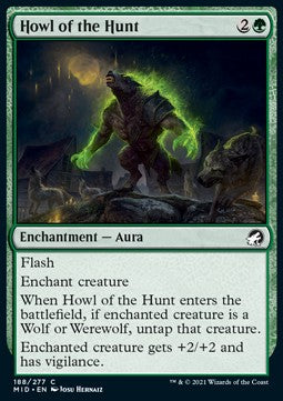 Howl of the Hunt - Innistrad: Midnight Hunt (Common) [MID-188]