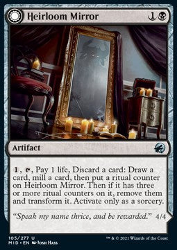 Heirloom Mirror // Inherited Fiend - Innistrad: Midnight Hunt (Uncommon) [MID-105]
