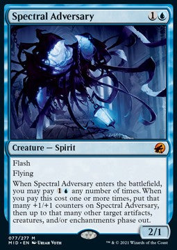 Spectral Adversary - Innistrad: Midnight Hunt (Mythic) [MID-77]