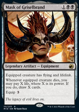 Mask of Griselbrand - Innistrad: Midnight Hunt (Rare) [MID-111]