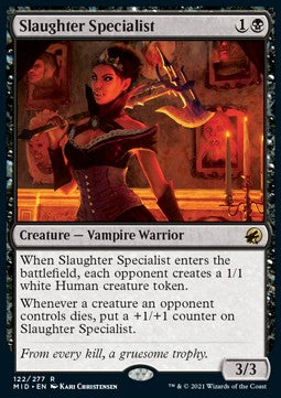 Slaughter Specialist - Innistrad: Midnight Hunt (Rare) [MID-122]