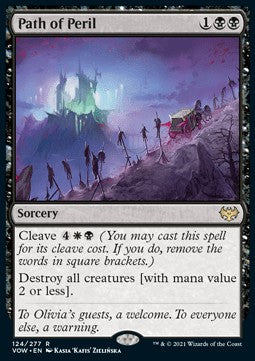 Path of Peril - Innistrad: Crimson Vow (Rare) [VOW-124]