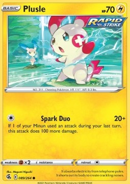 Plusle - Fusion Strike (Common) [FST-089]